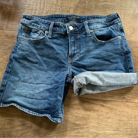 Lucky Brand the Roll up denim shorts - Picture 3 of 6